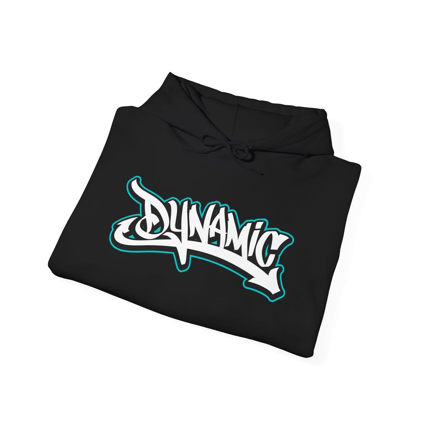 DYNAMIC - Hooded Sweatshirt - BLUE outline