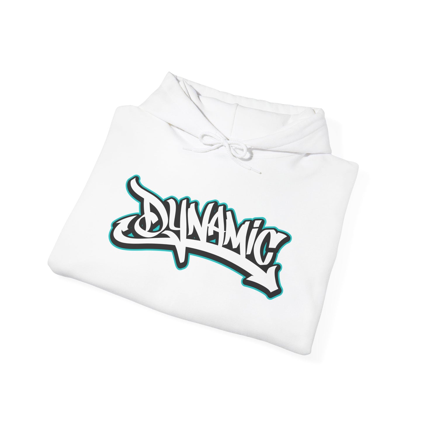 DYNAMIC - Hooded Sweatshirt - BLUE outline